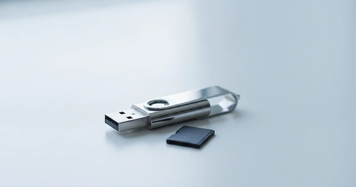 USB·SD카드 포맷하는 법 (FAT32·exFAT 차이)